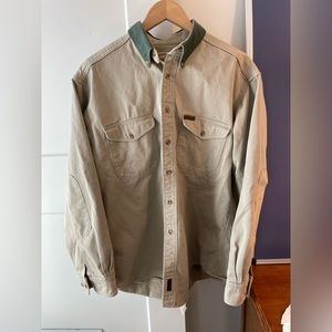 Woolrich Canvas Work Shirt / Overshirt Made in US